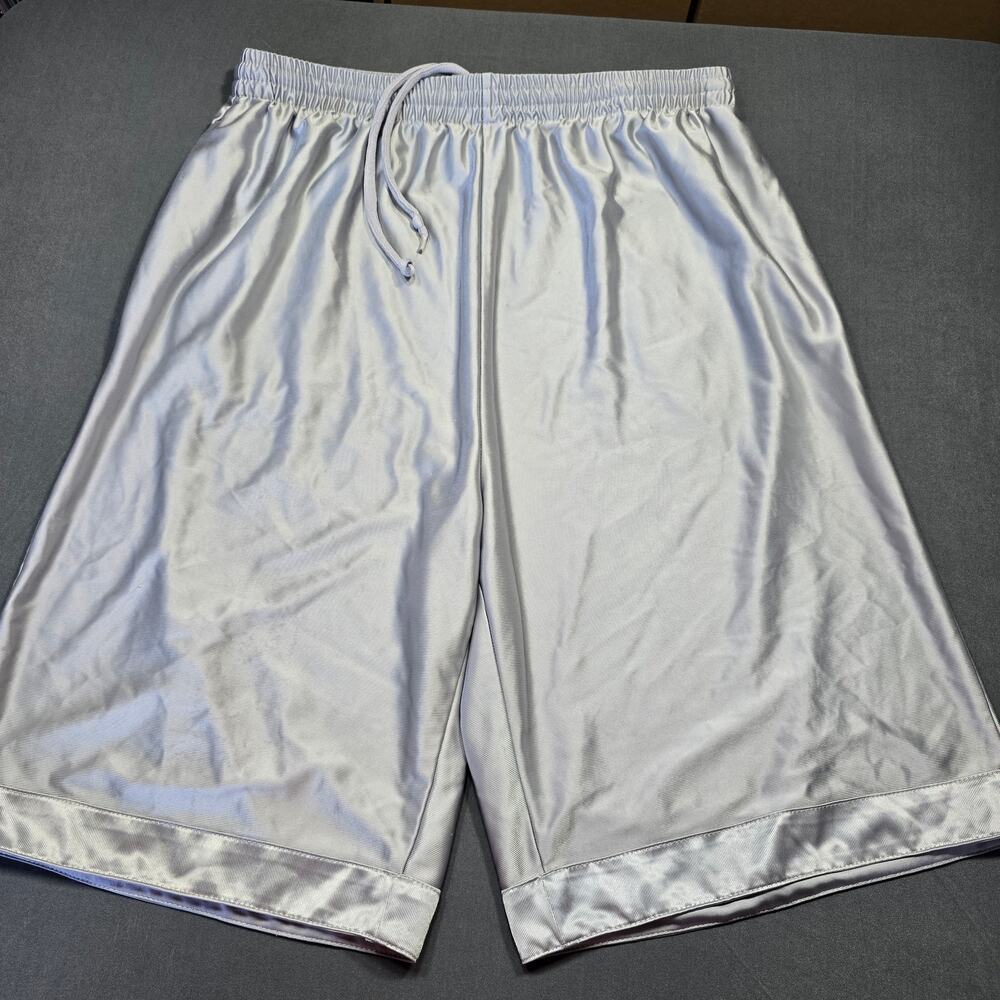 Finish Line 365 Gray Athletic Shorts Classic Drawstring Lightweight Men's Size M